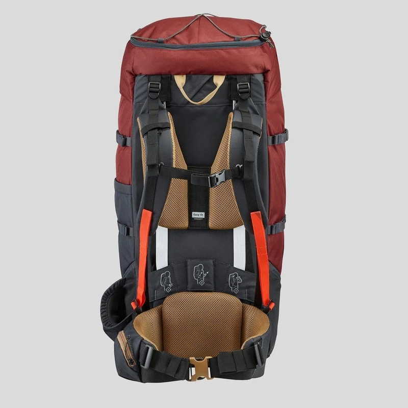 Mochila trekking y montaña 70L SIMOND TREK100 EASYFIT - Imagen 5