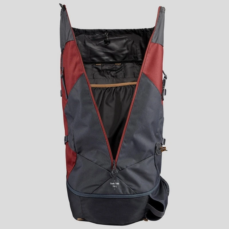 Mochila trekking y montaña 70L SIMOND TREK100 EASYFIT - Imagen 7