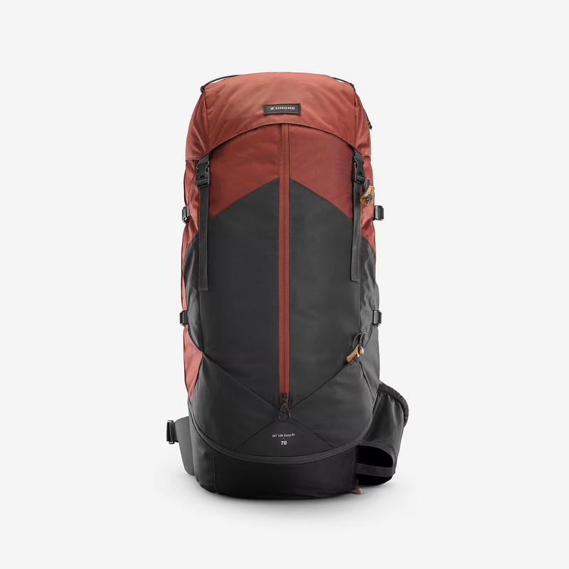 Mochila trekking y montaña 70L SIMOND TREK100 EASYFIT - Imagen 2