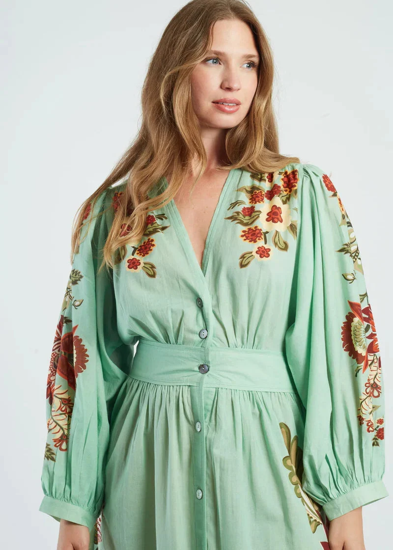 Vestido largo estampado - Imagen 4