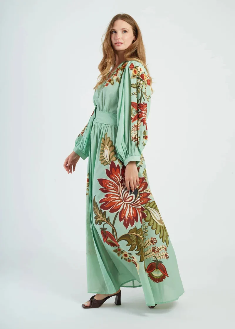 Vestido largo estampado - Imagen 5