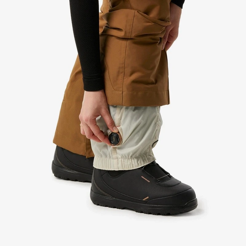 PANTALÓN IMPERMEABLE TÉRMICO MUJER SNB500 WEDZE - Imagen 9