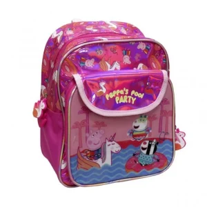 MOCHILA PREMIUM PEPPA PIG UNICORNIS 30X25 CM