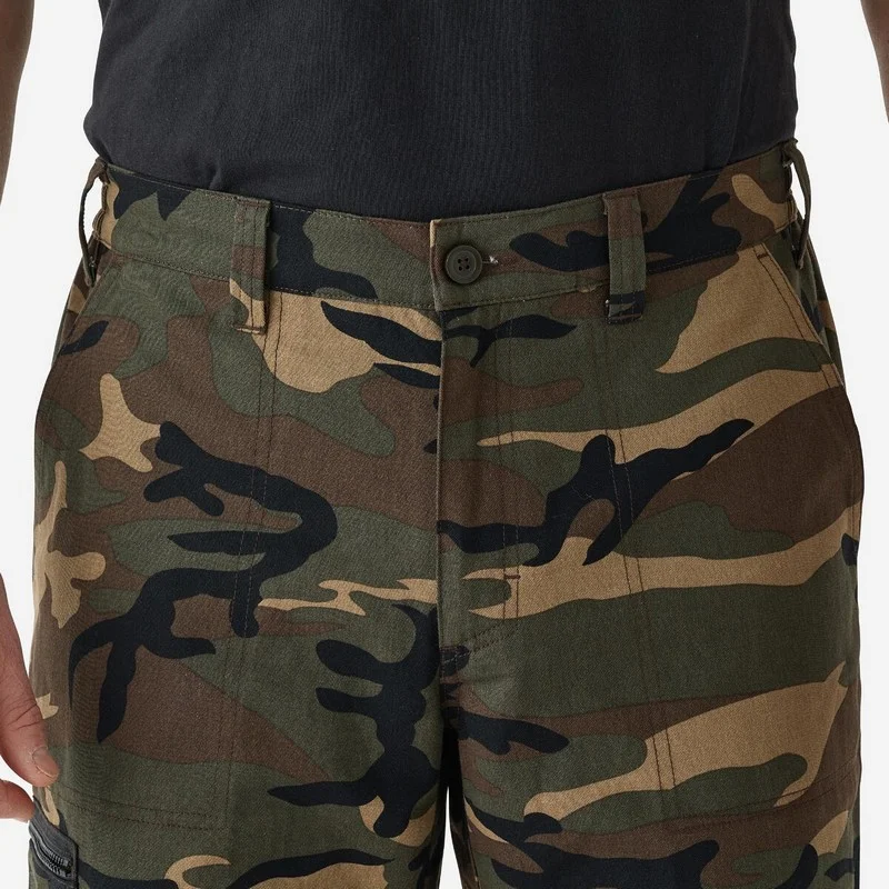 Pantalón cargo hombre Camuflaje Resistente Steppe SOLOGNAC - Imagen 4