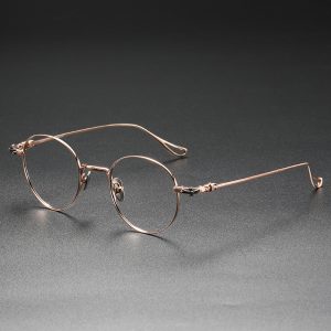 Round titanium-eyeglass-frames-professional-oem-odm ESinnergasm+