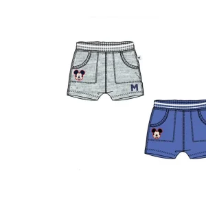 PACK 6 PANTALON CORTO MICKEY T12-36 MESES