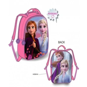 MOCHILA REVERSIBLE FROZEN 35x28x14CM