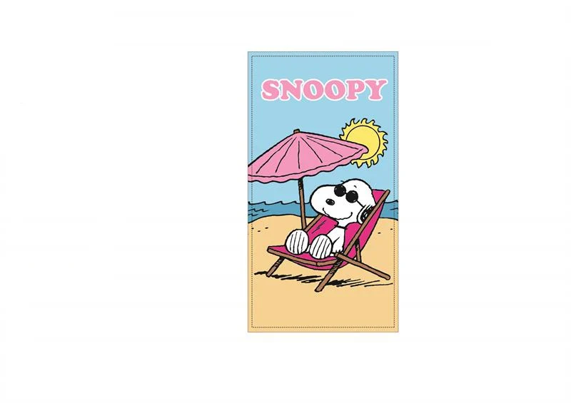 TOALLA PLAYA MICROFIBRA SNOOPY - Imagen 2