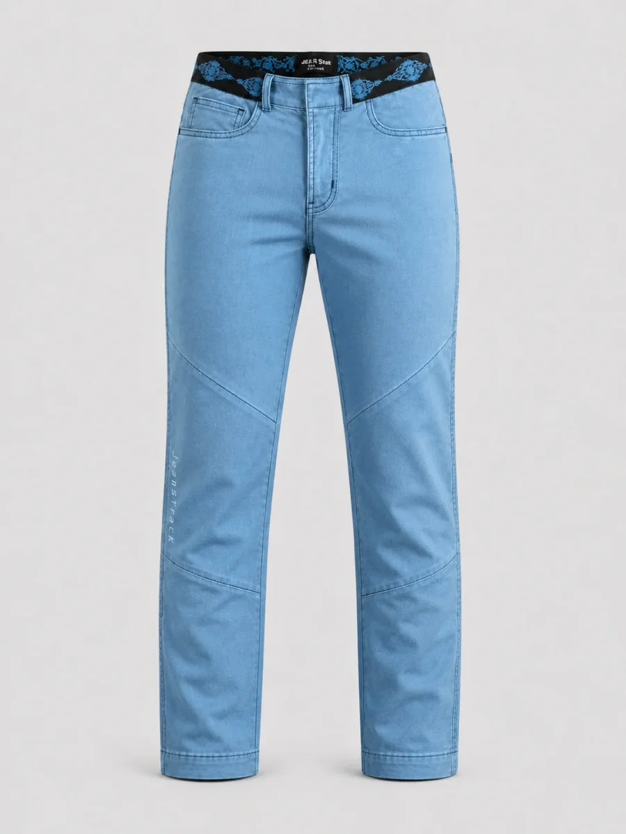 Pantalón Escalada - Trekking Tarya Jeans Bleach Mujer - Imagen 3