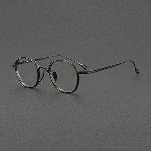 Unisex-titanium-optical-frames-small-frame-designer-supplier EKMN1234
