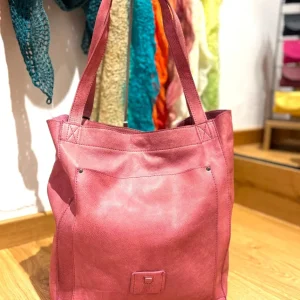 Bolso shopper rosa