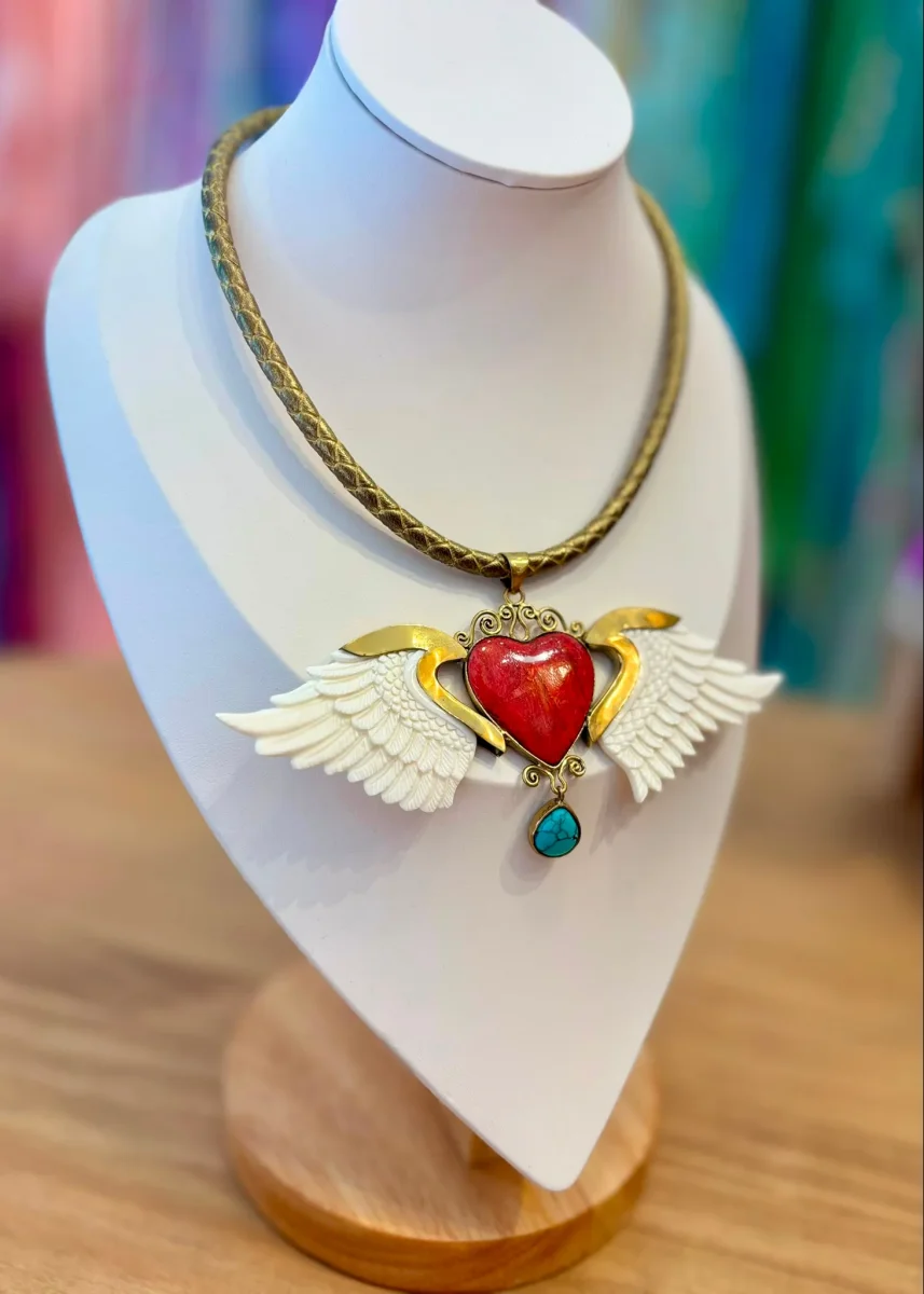 Collar corazón - Imagen 3