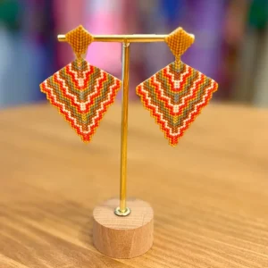 Pendientes geométricos miyuki