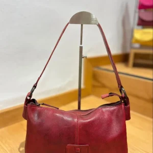 Bolso triple cereza