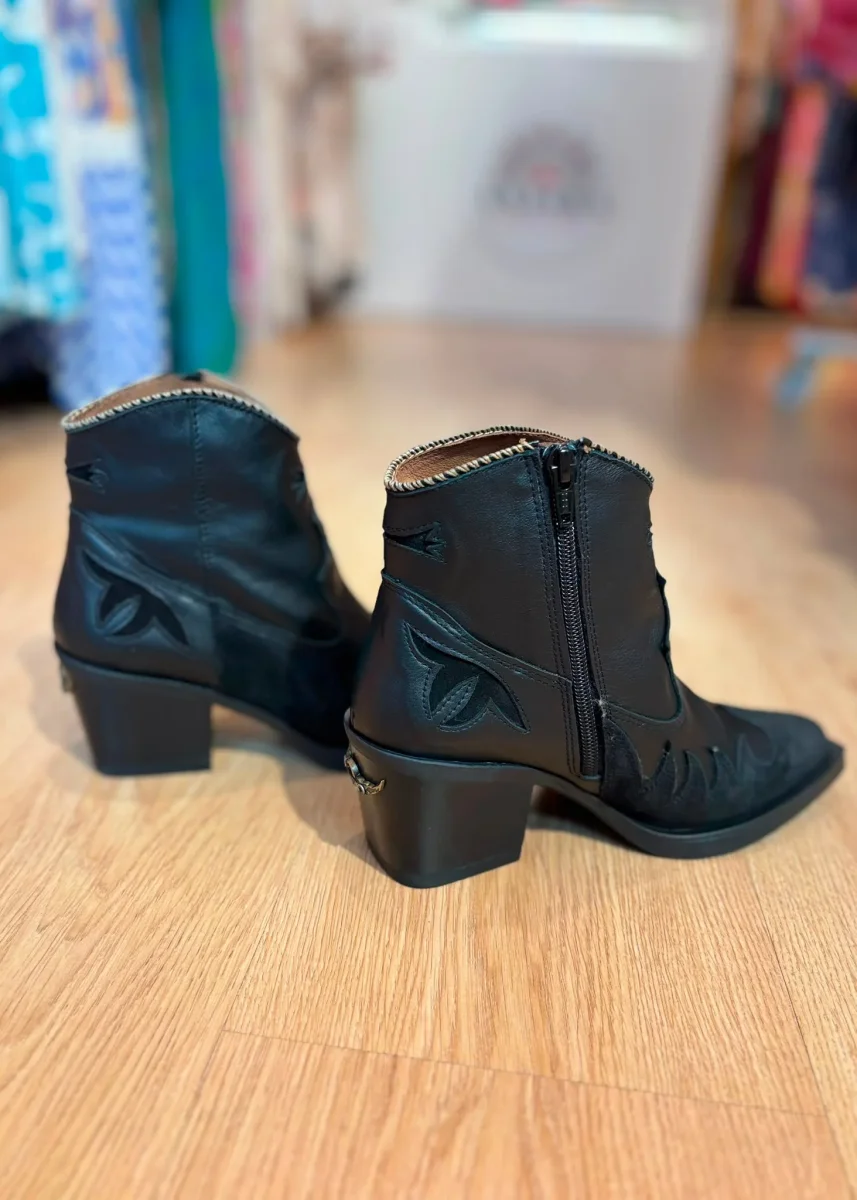 Botines Nemonic negros - Imagen 4
