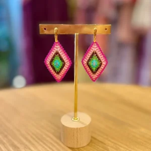 Pendientes rombo