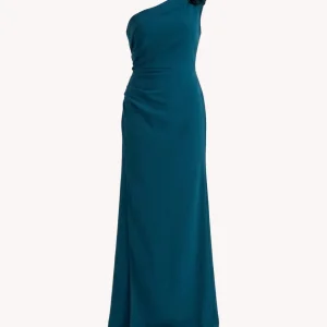 Vestido Rosaura Azul Petróleo