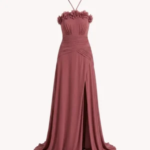 Vestido Flora Terracota