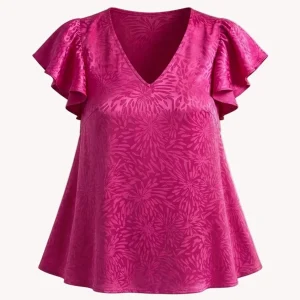 Blusa Caprari Fucsia
