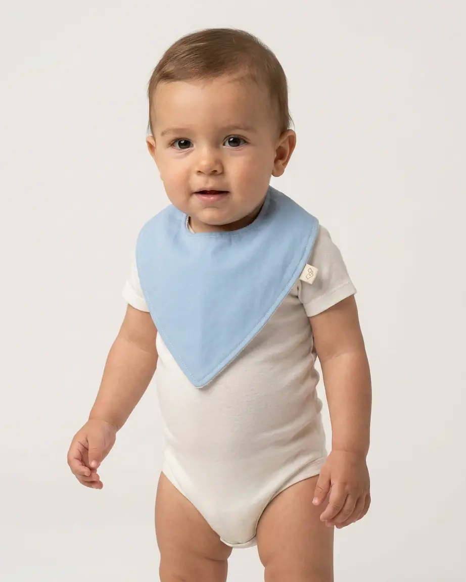 Babero Bandana Azul - Imagen 4