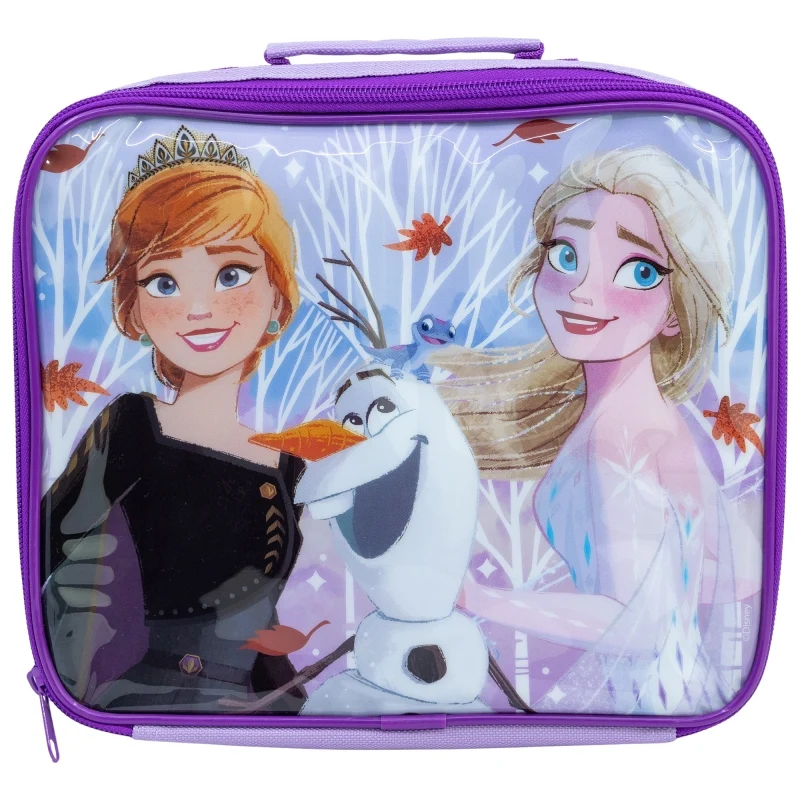 BOLSA MERIENDA AISLANTE RECTANGULAR FROZEN AUTUM LEAVES