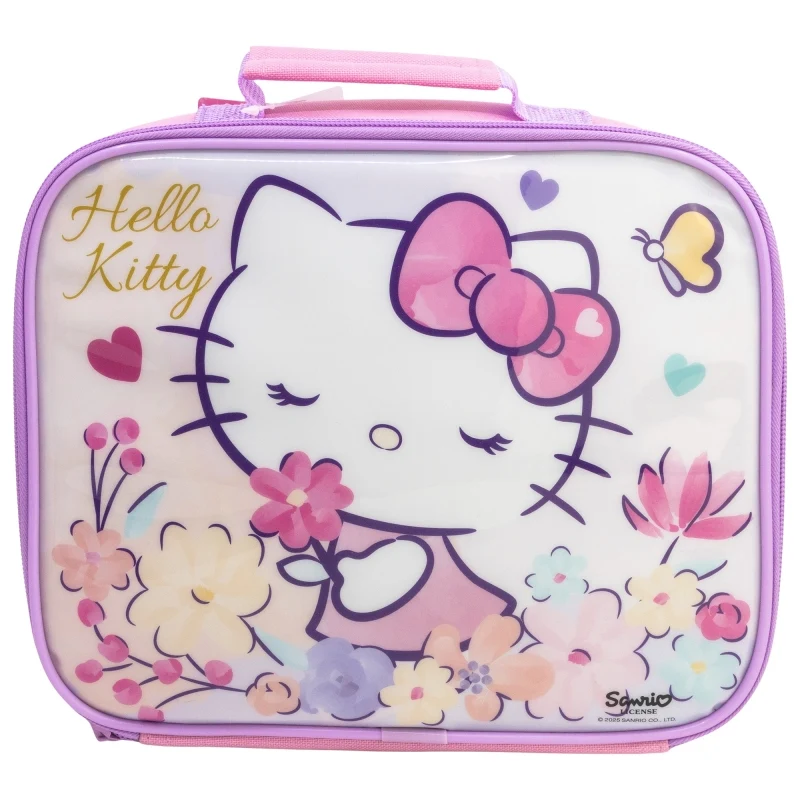 BOLSA MERIENDA AISLANTE RECTANGULAR HELLO KITTY - Imagen 2