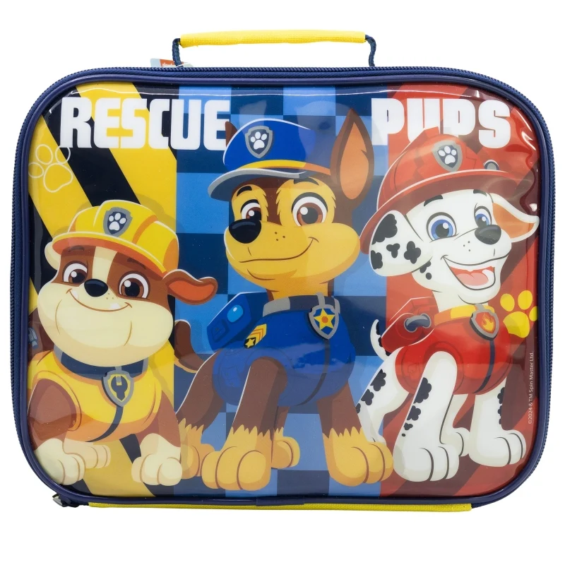 BOLSA MERIENDA AISLANTE RECTANGULAR PAW PATROL BOY RESCUE PUPS - Imagen 2