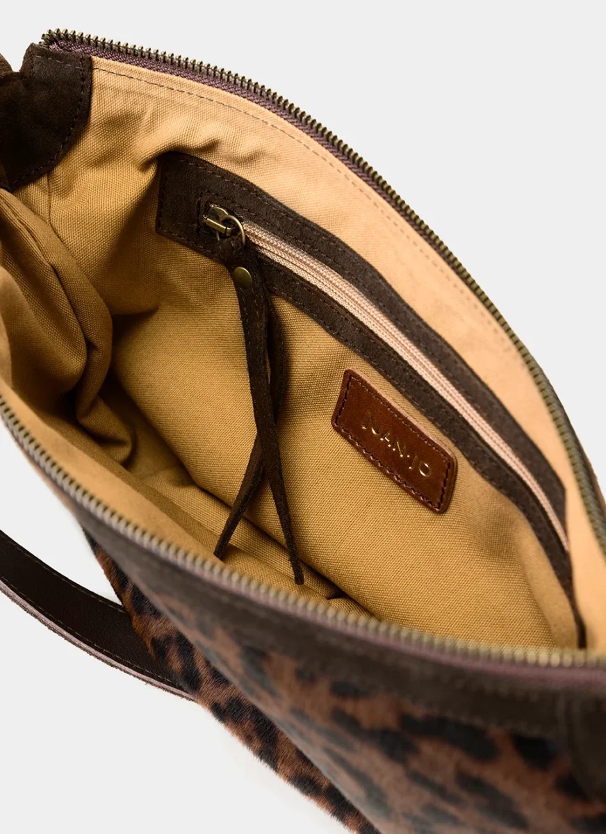 Bolso Leopardo y Ante Marrón Helen - Imagen 8