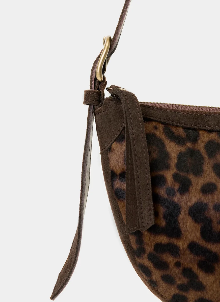 Bolso Leopardo y Ante Marrón Helen - Imagen 7