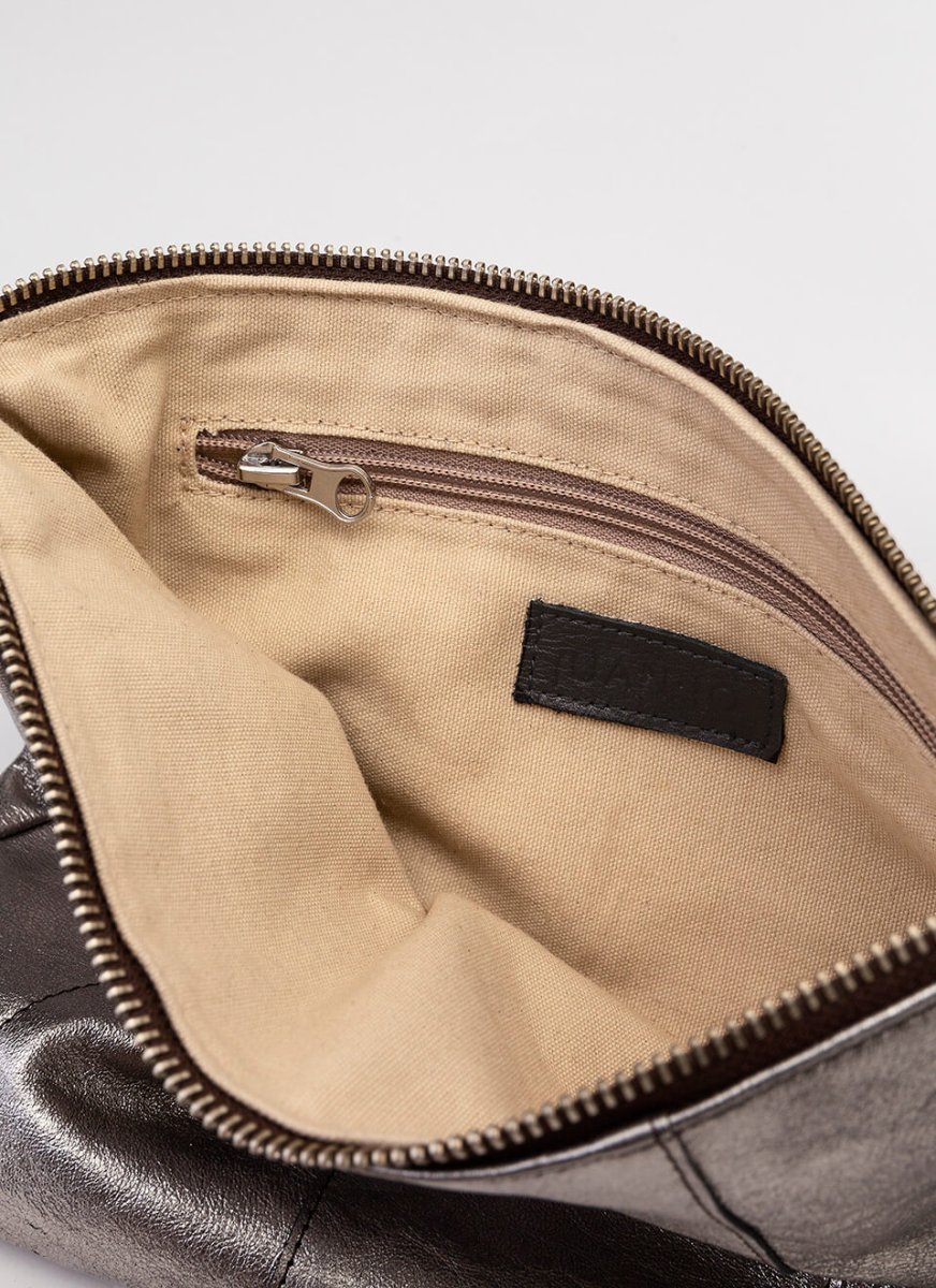 Bolso de Mano Plateado Glam - Imagen 6