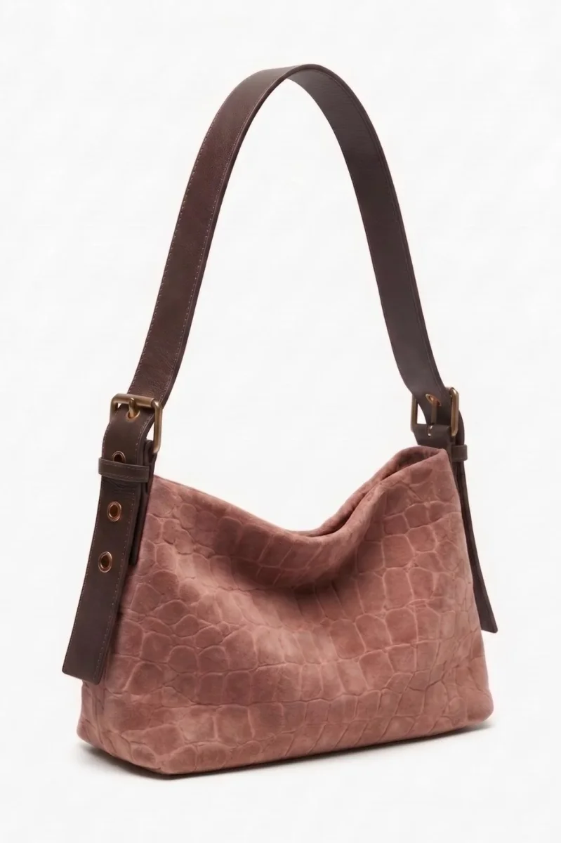 Bolso Serraje Rosa Coco