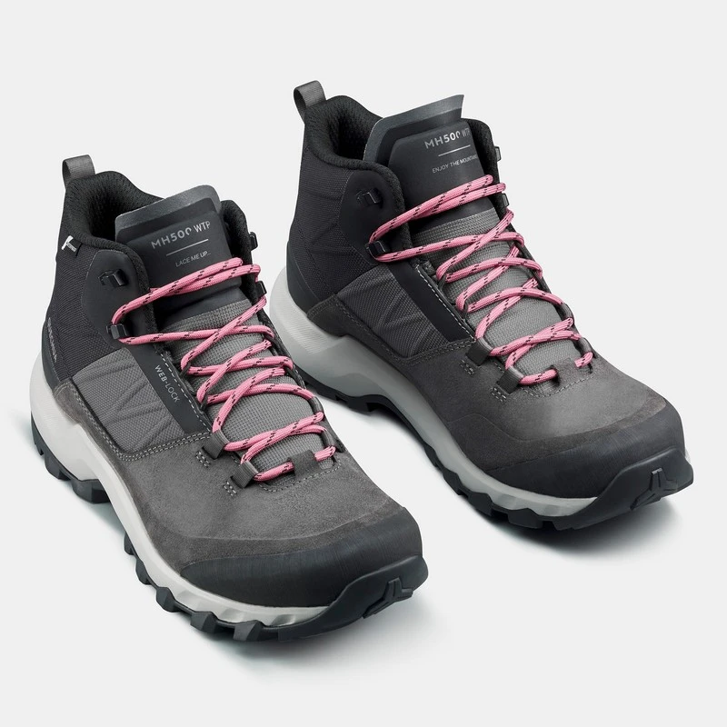 Botas de montaña impermeables Quechua MH500