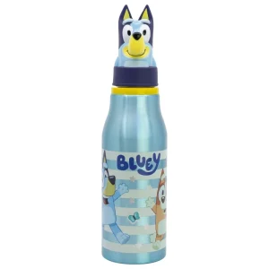 BOTELLA ALUMINIO CON FIGURITA 3D 690 ML BLUEY
