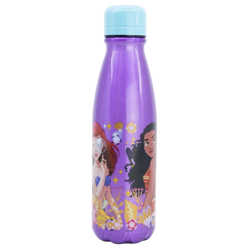 BOTELLA ALUMINIO INFANTIL 600 ML PRINCESS COURAGEOUS HEART