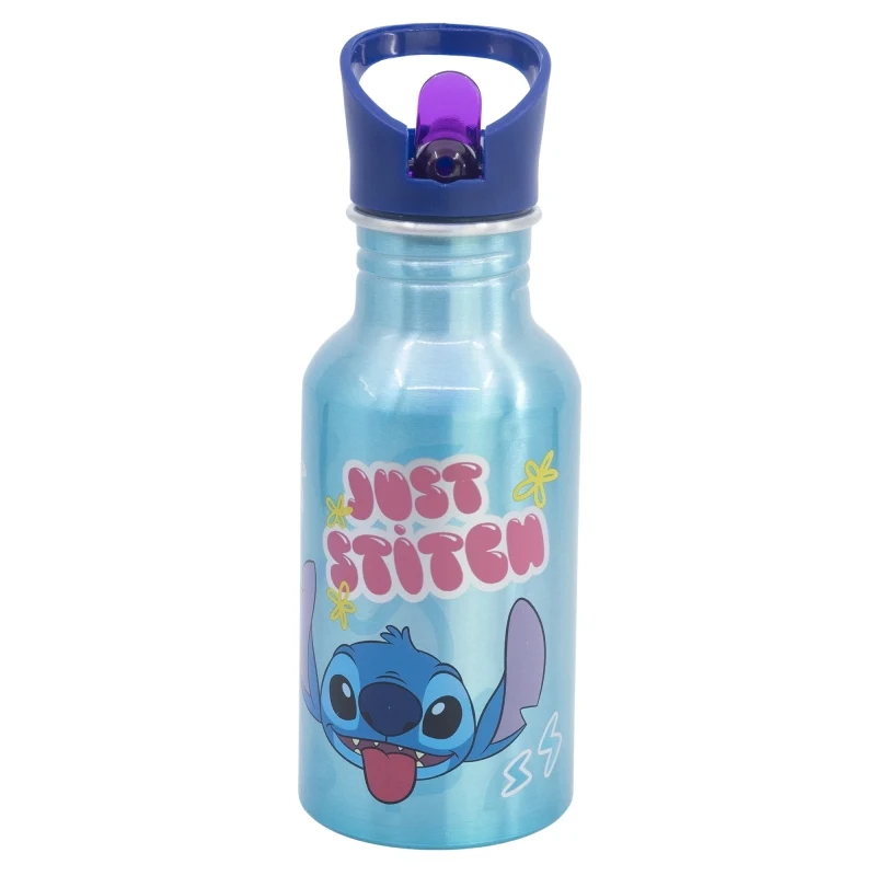 BOTELLA ALUMINIO NEVADA SIPPER 545 ML STITCH DRAWING