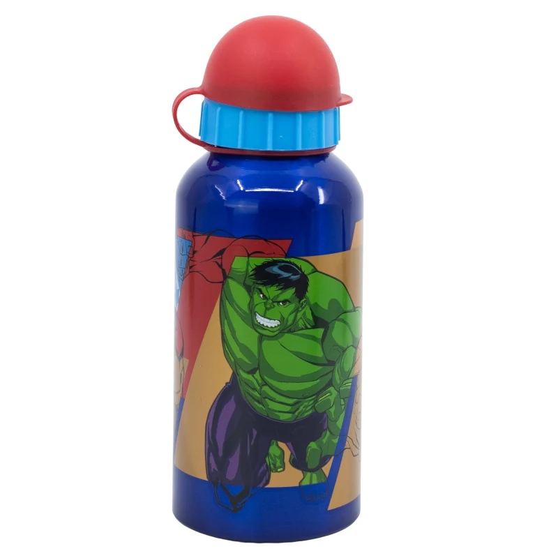 BOTELLA ALUMINIO PEQUEÑA 400 ML AVENGERS SEVEN WONDERS - Imagen 3