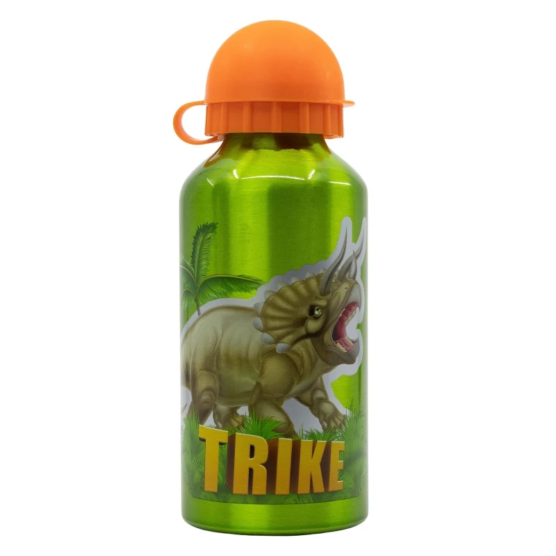 BOTELLA ALUMINIO PEQUEÑA 400 ML DINOSAUR - Imagen 3
