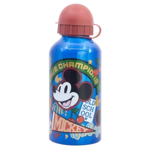 BOTELLA ALUMINIO PEQUEÑA 400 ML MICKEY TRUE CHAMPIONS