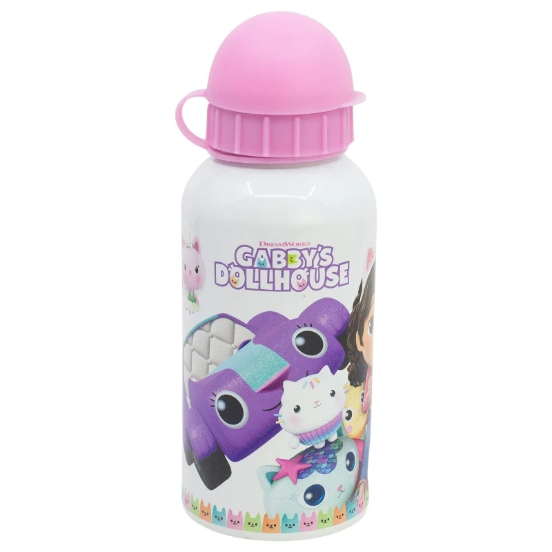 BOTELLA ALUMINIO SB PEQUEÑA 400 ML GABBY DOLLHOUSE PARTY AGAIN - Imagen 3