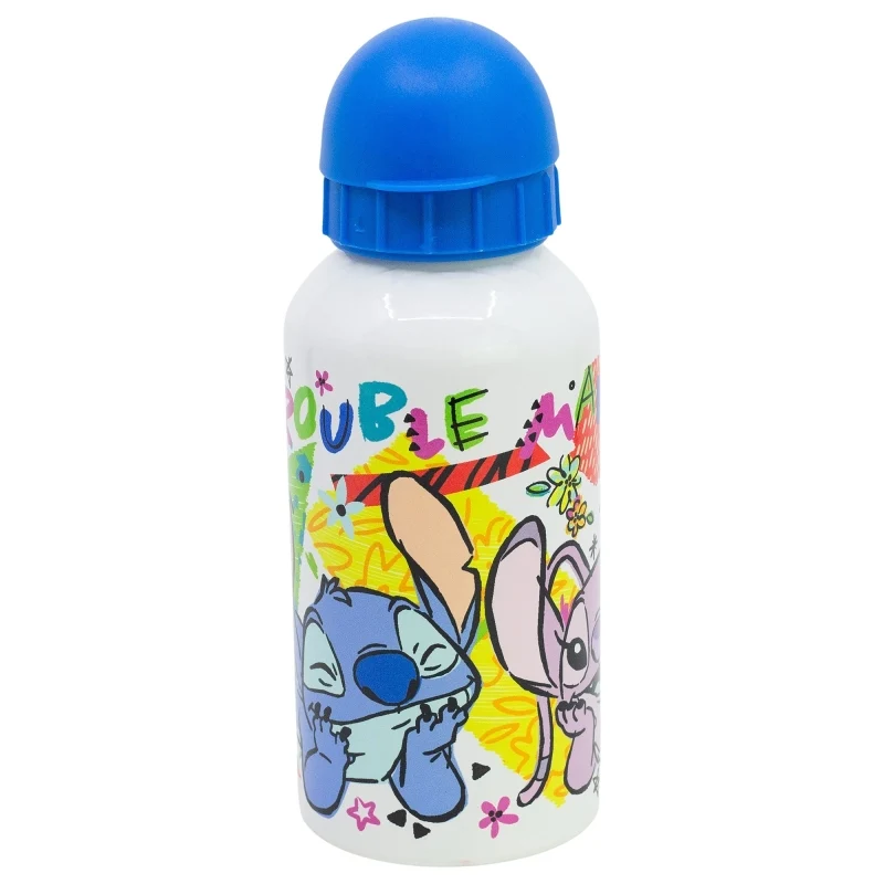 BOTELLA ALUMINIO SB PEQUEÑA 400 ML STITCH TROUBLEMAKER - Imagen 2