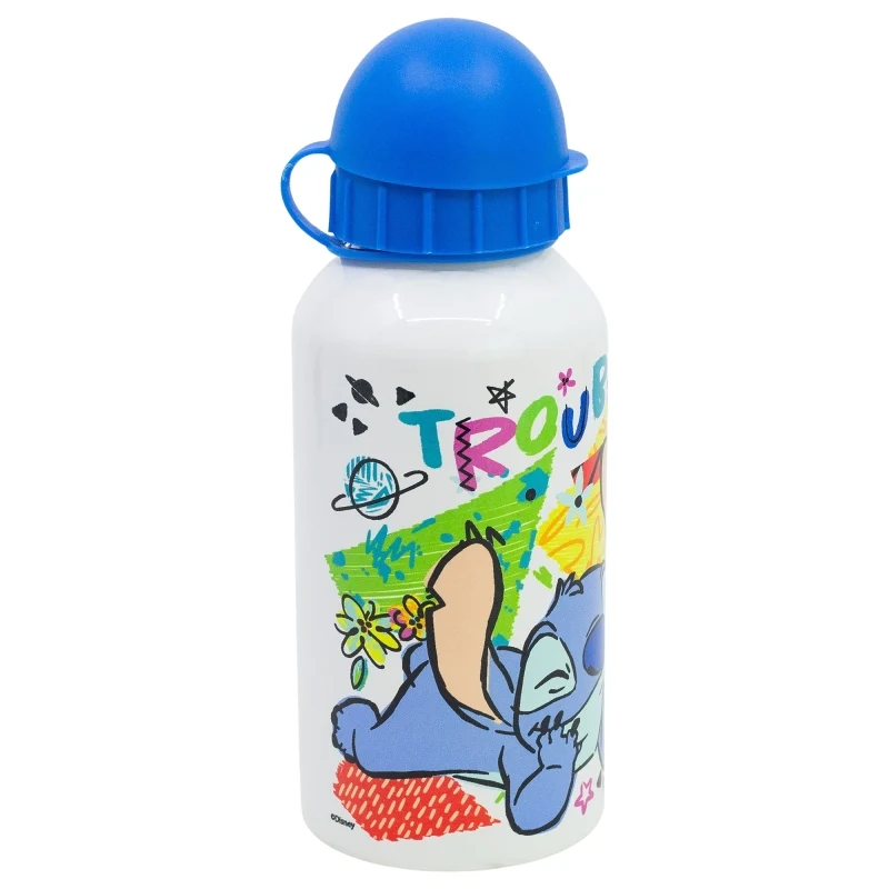 BOTELLA ALUMINIO SB PEQUEÑA 400 ML STITCH TROUBLEMAKER - Imagen 3