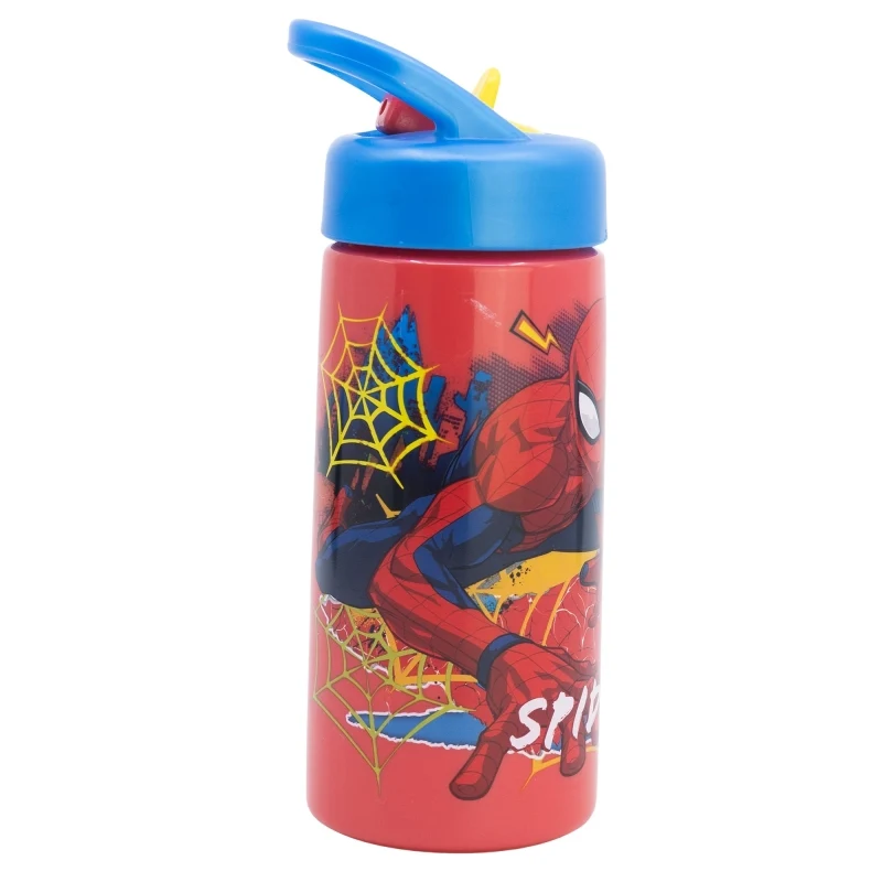 BOTELLA PP PLAYGROUND 410 ML SPIDERMAN
