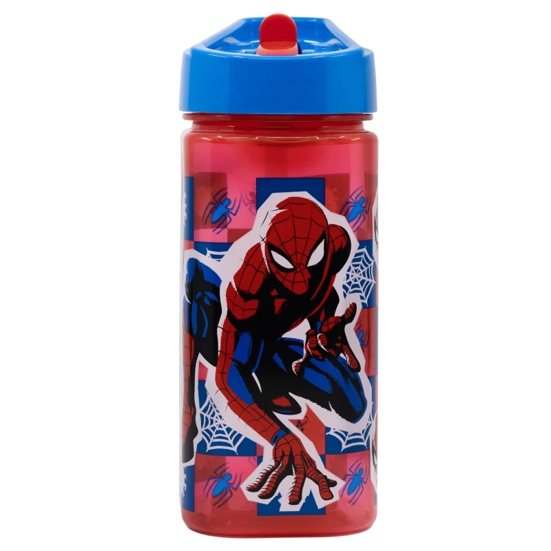 BOTELLA SQUARE 510 ML SPIDERMAN ARACHNID GRID - Imagen 2
