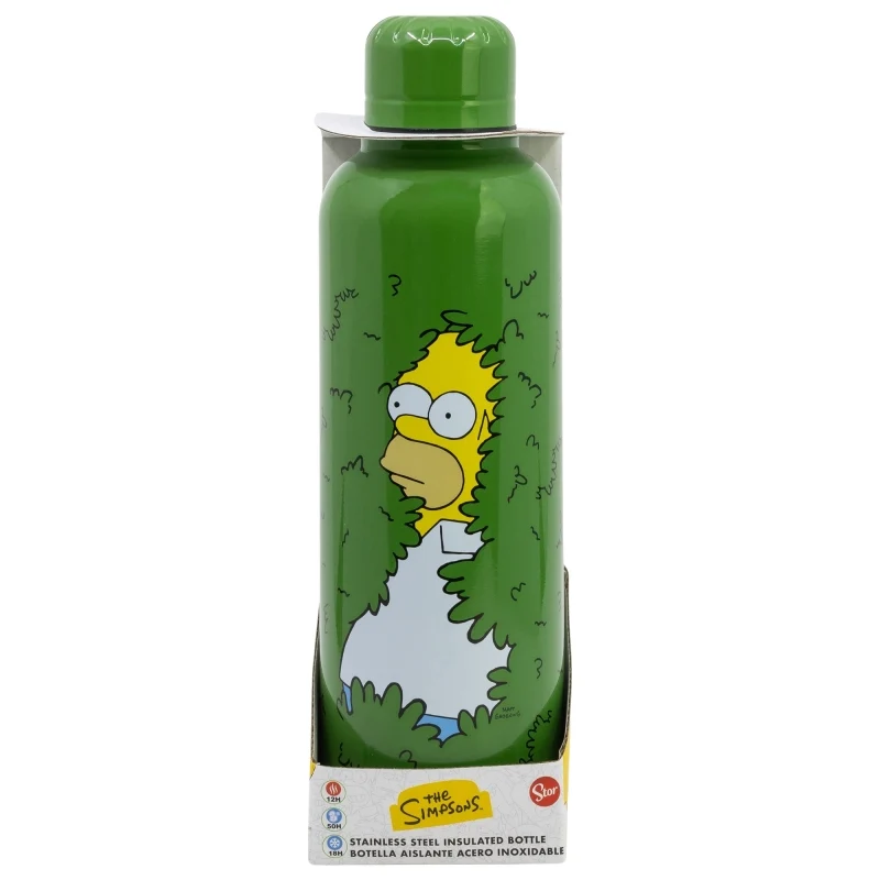 BOTELLA TERMO ACERO INOXIDABLE 515 ML SIMPSONS HOMER - Imagen 2