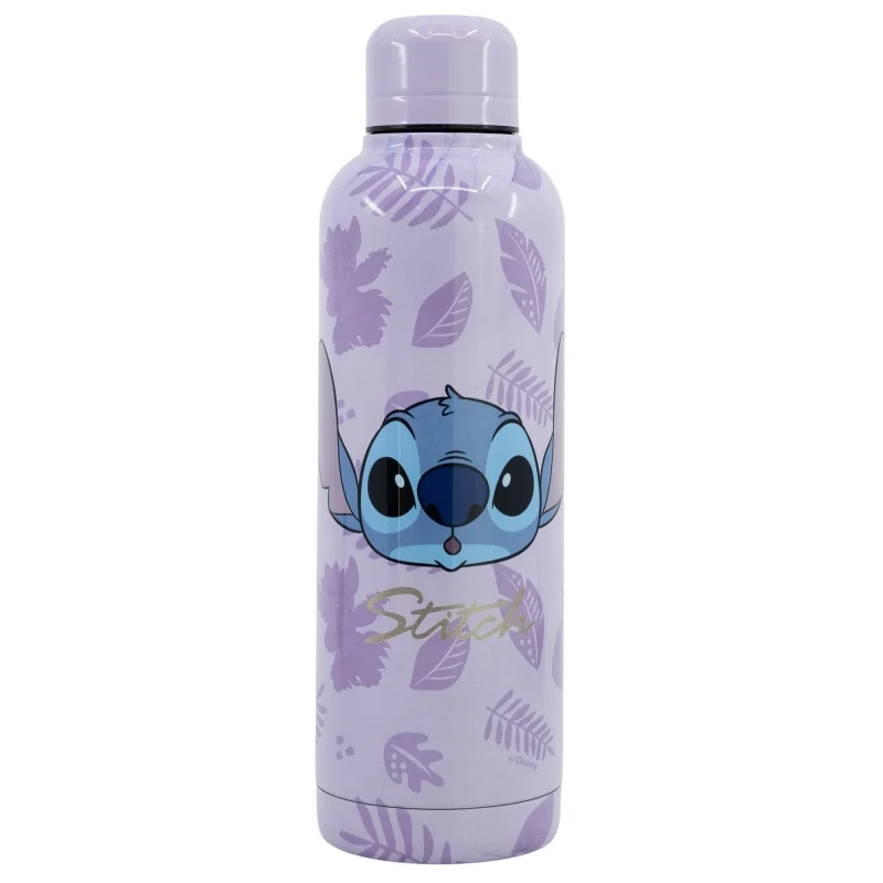 BOTELLA TERMO ACERO INOXIDABLE 515 ML STITCH PALMS