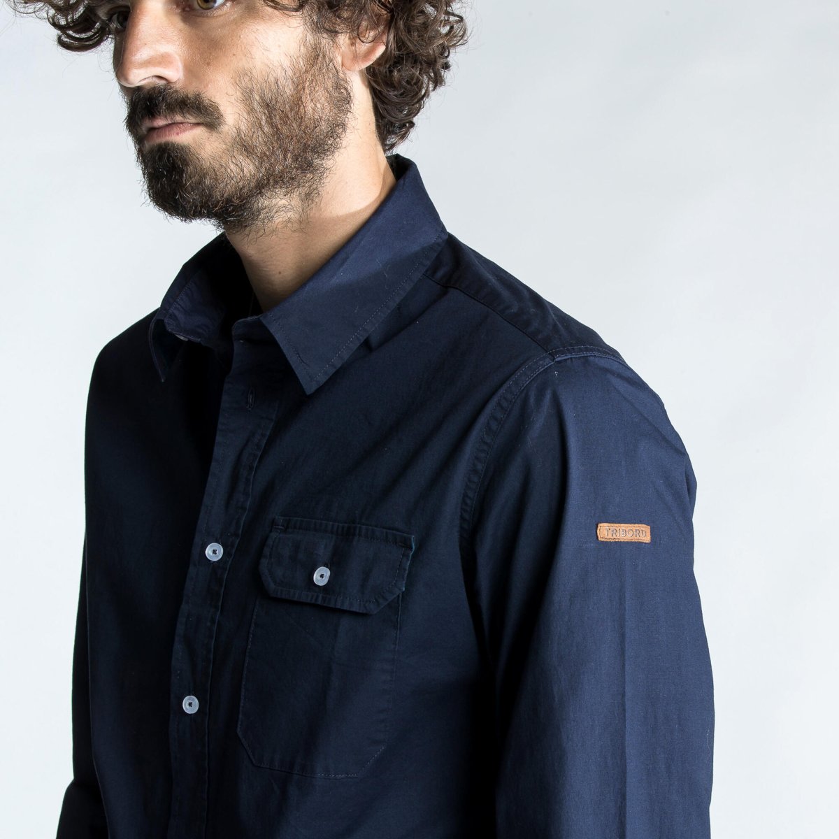 Camisa manga larga Tribord SAILING 100 - Imagen 6