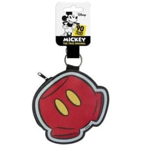 LLAVERO MONEDERO MICKEY MOUSE 11x9,5x1cm POLIPIEL