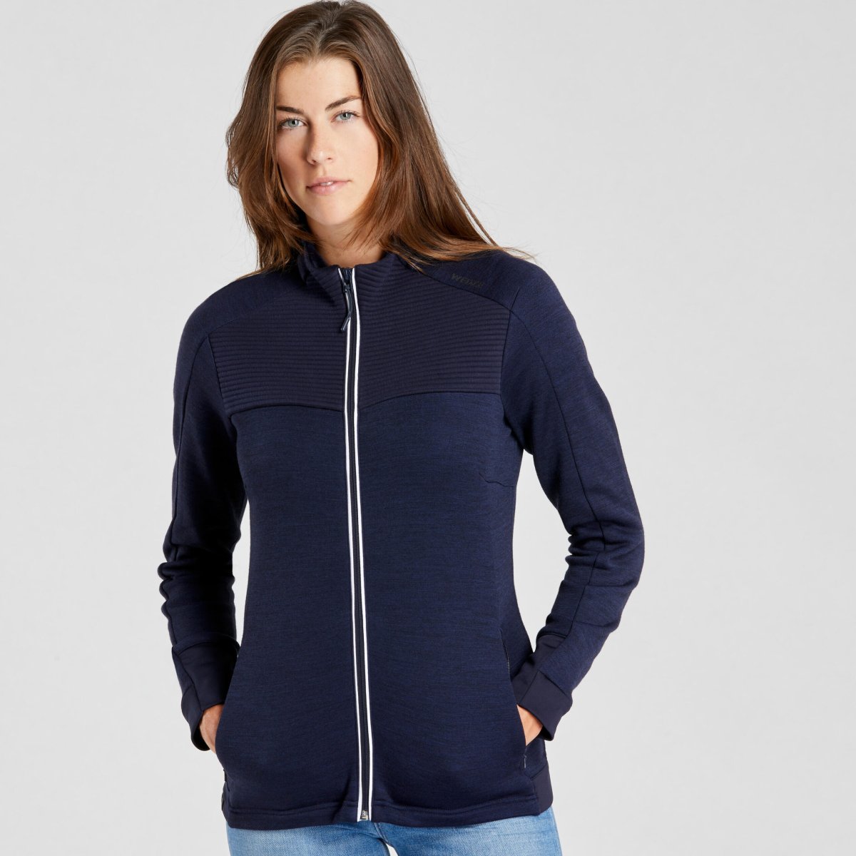 Casaca polar de nieve y esquí Wedze SKI-P500