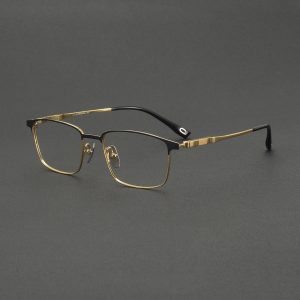 classic-business-black-gold-optical-frames-supplier-70808