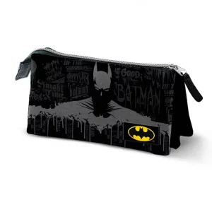 BATMAN ESTUCHE PORTATODO TRIPLE HS GOTHAN 24X11X5